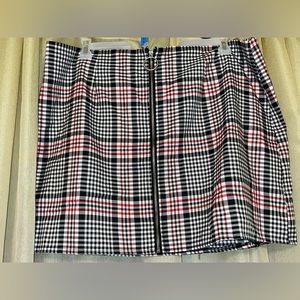Forever 21 + Plaid Mini Skirt